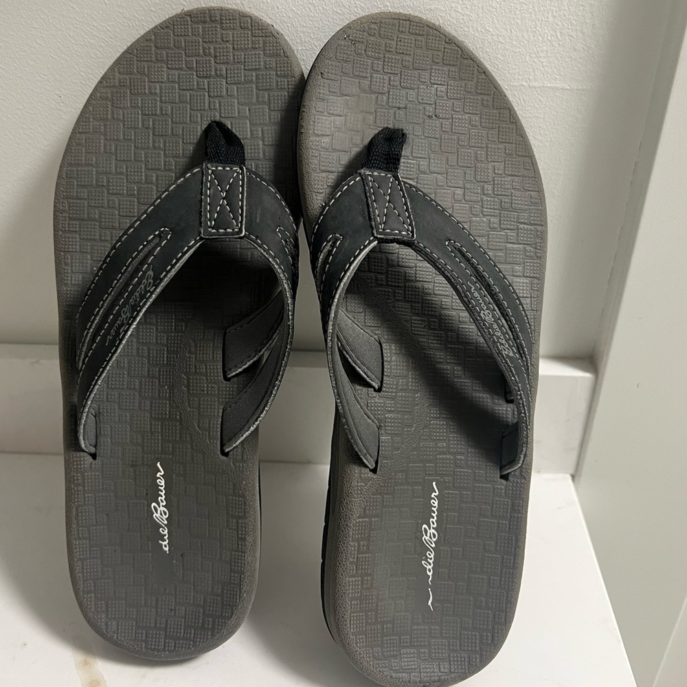 Eddie Bauer Charcoal Sandals